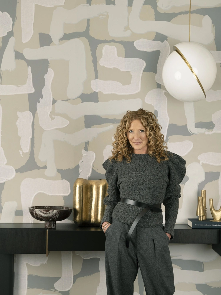 Новая коллекция Келли Хоппен для De Gournay | mcmaison.ru