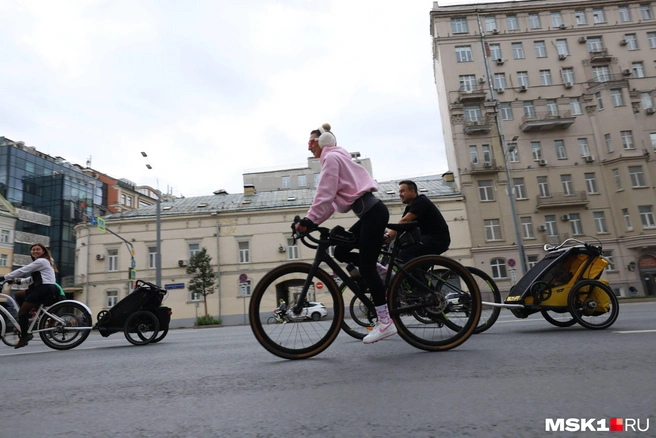 Как прошел велофестиваль на Садовом кольце в Москве | Источник: Артем Устюжанин / MSK1.RU