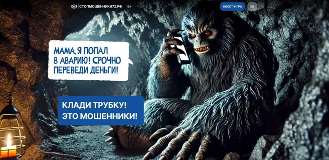 Источник: скрин с сайта стопмошенники72.рф 