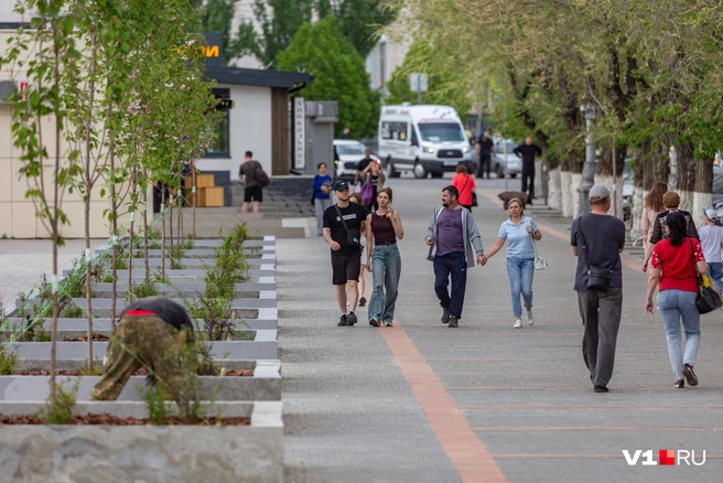 В целом люди довольны тем, что получилось на улице Гоголя | Источник: Константин Завриков / V1.RU