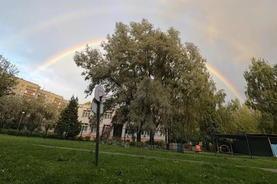 Над Ярославлем появилась двойная радуга