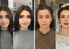 Армянские невесты до и после макияжа — 10 удивительных фото