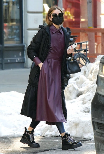 Оливия Палермо в Нью-Йорке | marieclaire.ru