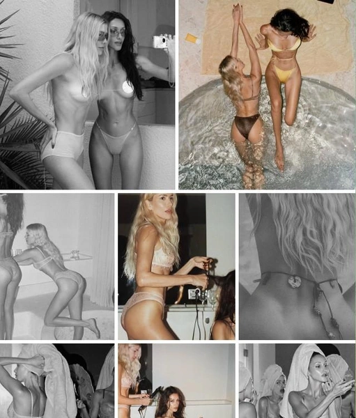 Лена Перминова с подругой