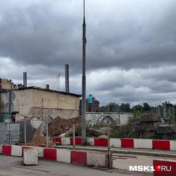 Вот так выглядит площадка за бывшим цветочным | Источник: Дмитрий Толстошеев / MSK1.RU