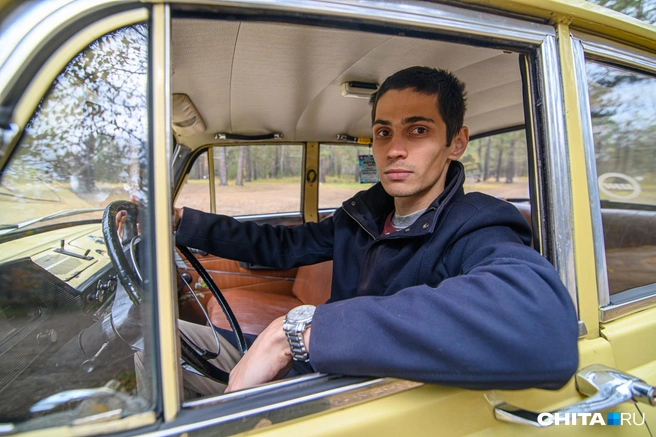Максим ездит на «Москвиче» уже 11 лет | Источник: Олег Фёдоров / CHITA.RU