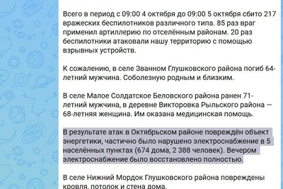 Ночью над Воронежской областью сбили 64 беспилотника