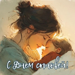 День сыновей: 45 красивых открыток для любимых детей