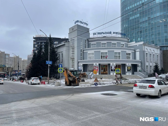 В мэрии назвали подрядчика указанного объекта | Источник: Александр Ощепков / NGS.RU