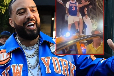 French Montana ищет таксиста, чью машину разгромили фанаты