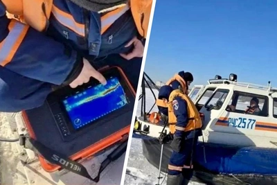 Спасатели Новосибирска ищут девочку, провалившуюся под лед