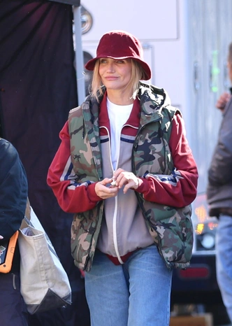 Самый необычный выход Кэмерон Диаз | marieclaire.ru