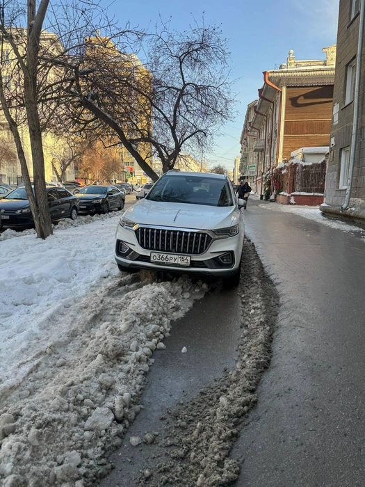 У Ленина, 13 таких нарушителей много&nbsp;— информации об этом водителе в открытом доступе найти не удалось | Источник: Читательница Любовь