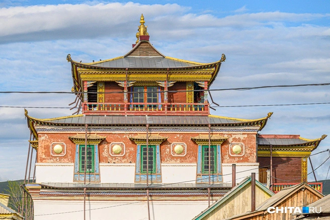 Дацан начали реставрировать в 2024 году  | Источник: Олег Фёдоров / CHITA.RU