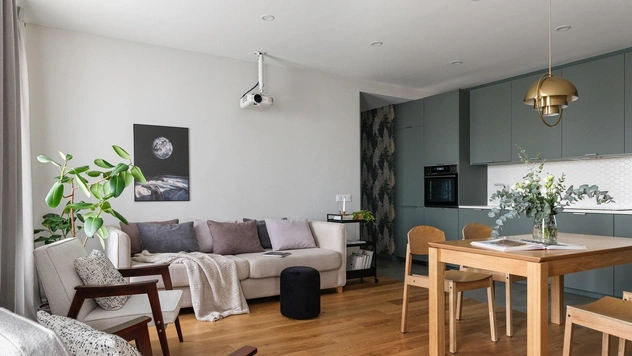Скандинавская квартира 81 м² в Санкт-Петербурге