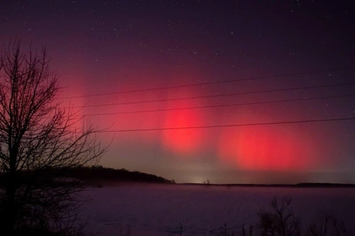 Record solar storm brings auroras to southern Russia
