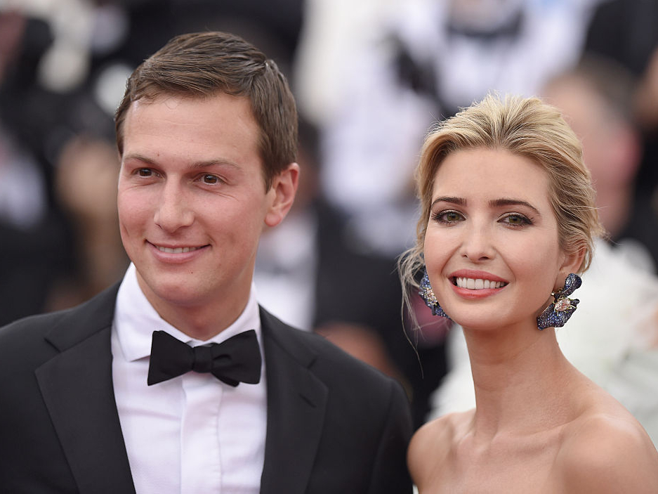 Джаред Кушнер и Иванка Трамп | marieclaire.ru