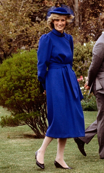 1983 год. Принц Чарльз и принцесса Диана во время визита в Новую Зеландию