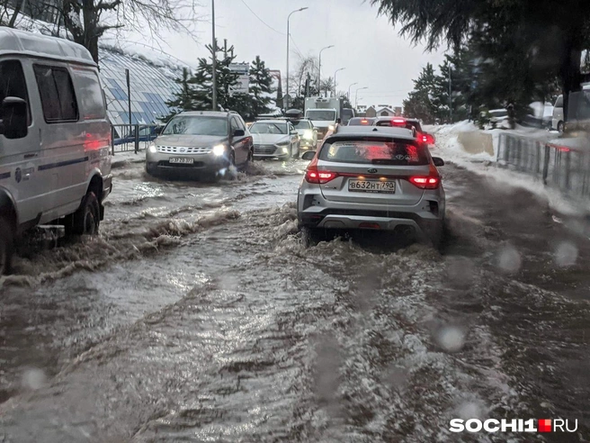 16 февраля на курорт обрушатся сильные осадки | Источник: Оксана Витязь / SOCHI1.RU