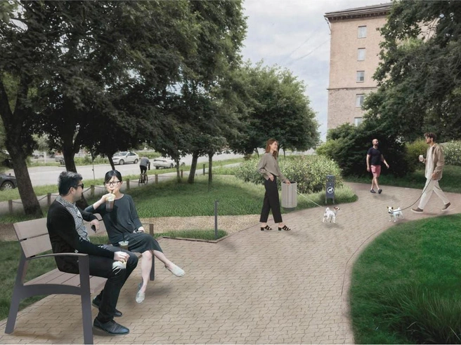 Новосибирцев приглашают высказать своё мнение о будущем облике сквера. | Источник: «Адаптик-А» / green.novo-sibirsk.ru