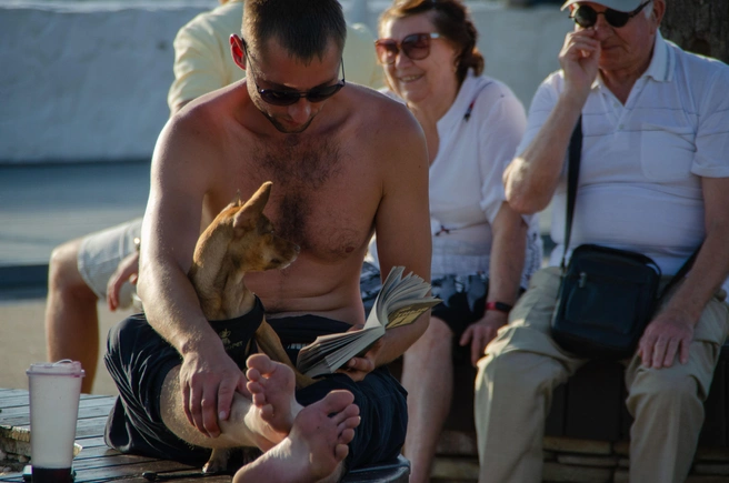 Чтение под шум волны и релакс | Источник: Оксана Витязь / SOCHI1.RU