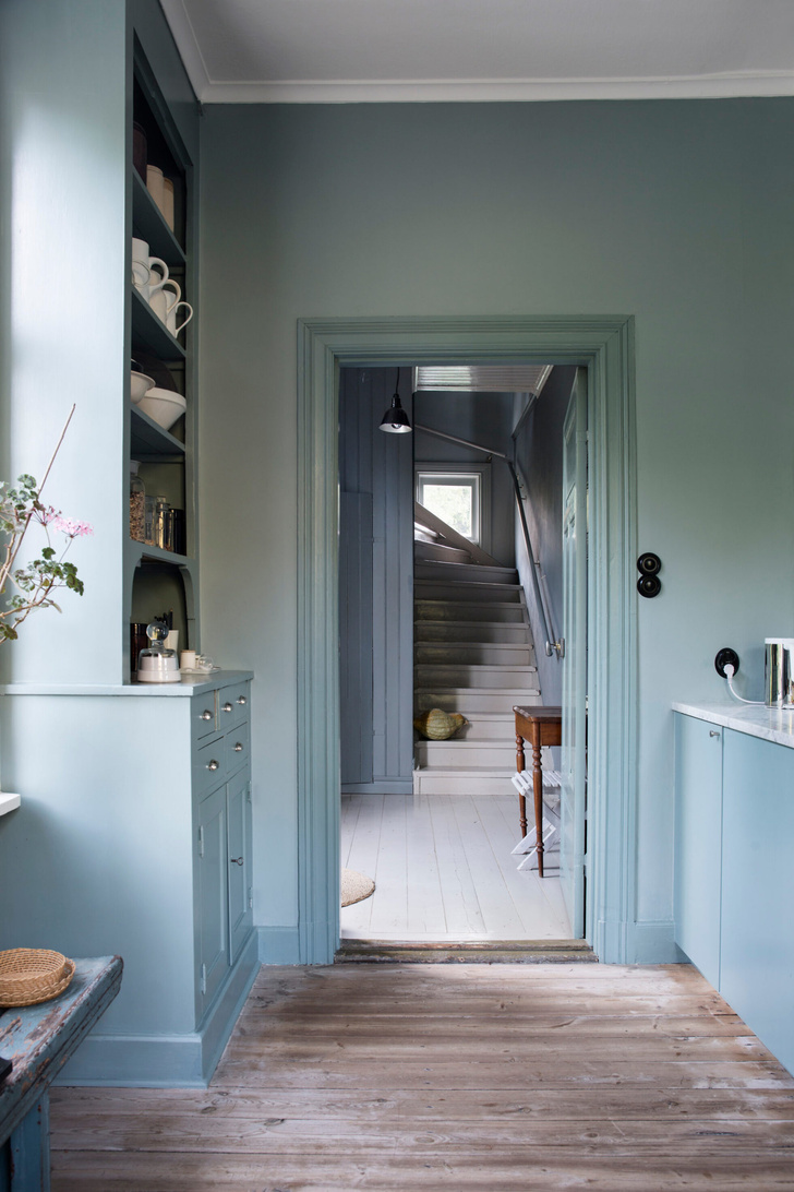 Голубая мечта: дом шведской художницы Гуннель Салин (фото 18)