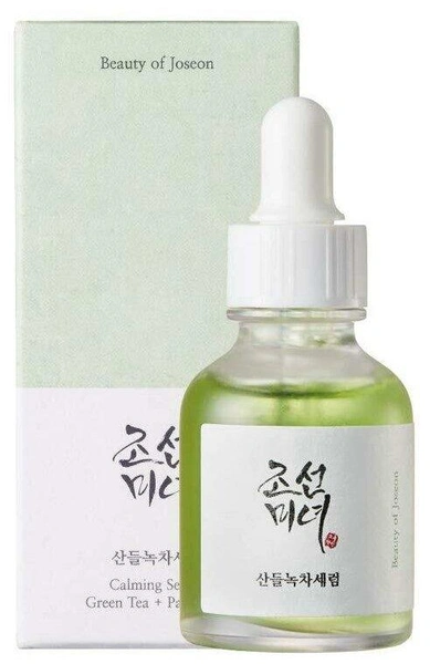 Beauty of Joseon Успокаивающая сыворотка с зеленым чаем и пантенолом Calming Serum: Green tea + Panthenol