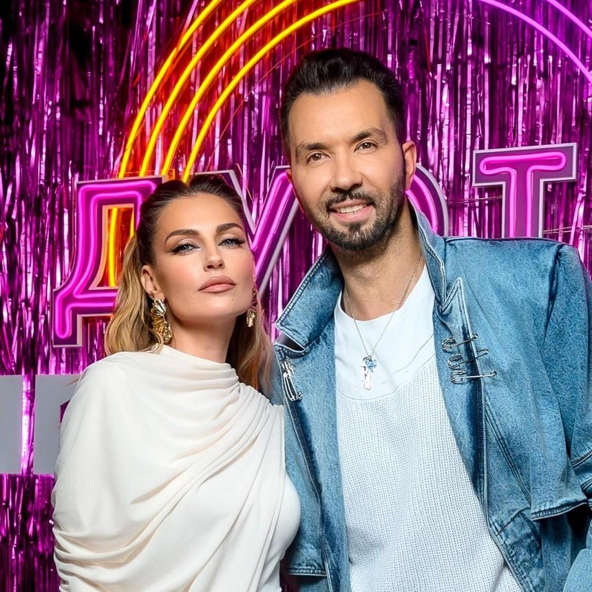 Тростинка Апина в комбинезоне, богиня Савельева, роковая Гребенкина: с кем пели звезды в шоу «Дуэты»