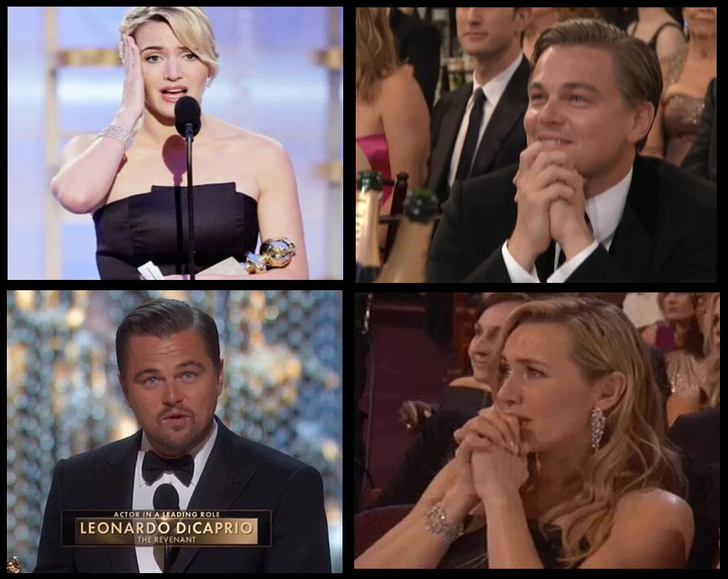 Кейт и Лео были самой сладкой парочкой на «Оскаре-2016»