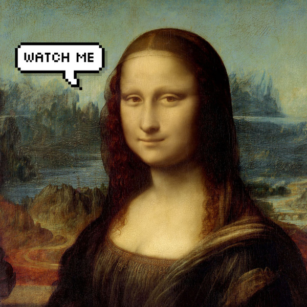 На знаменитую «Мону Лизу» да Винчи напали: посетитель Лувра измазал картину тортом😱