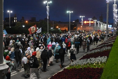 Ночной крестный ход в Екатеринбурге: как это было