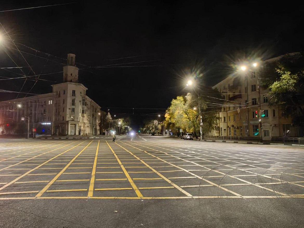 Штрафы за остановку на «вафельнице» в Воронеже