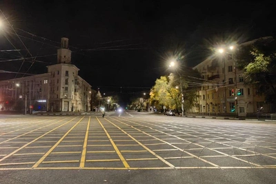 Штрафы за остановку на «вафельнице» в Воронеже