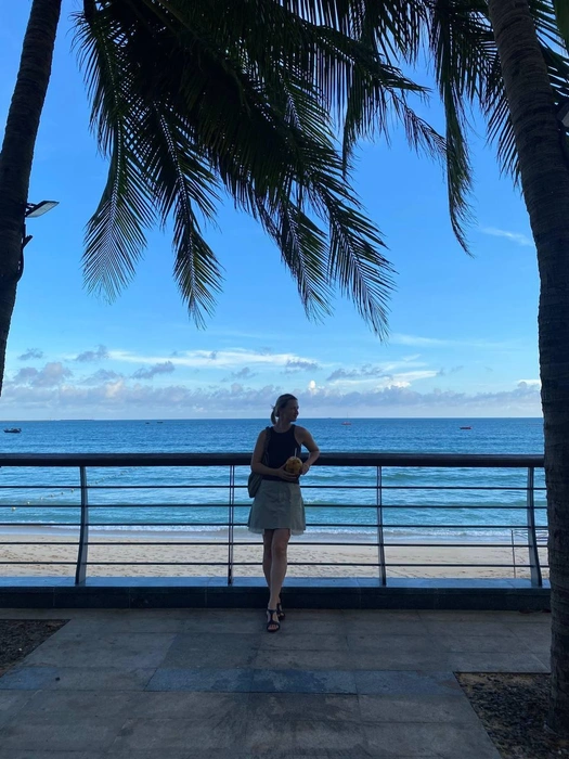 Море оказалось теплым, температура воздуха же держалась в пределах +28…+29 градусов | Источник: Полина Теплова