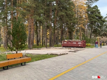 Так это место выглядело в октябре 2025 года  | Источник: Наталья Пальникова / 59.RU