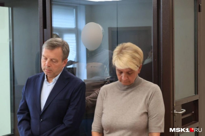 Учитель физкультуры во время оглашения приговора | Источник: Дмитрий Толстошеев / MSK1.RU
