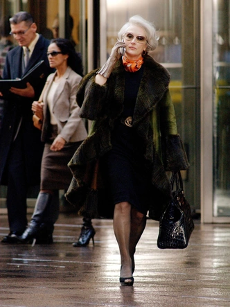 Кадр из фильма «Дьявол носит Prada» (2006)