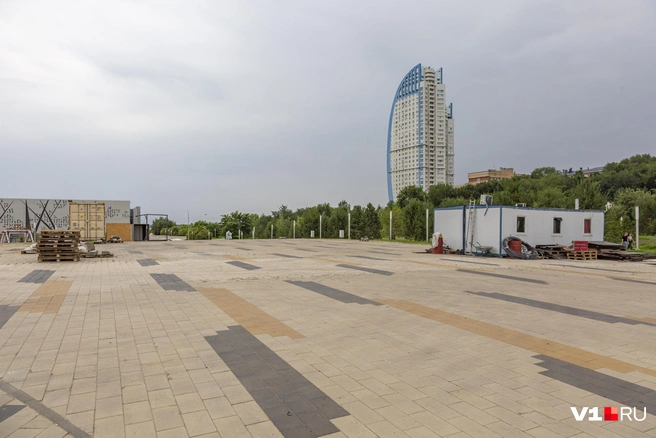 «Кроп-Арену» уже полностью увезли в другое место | Источник: Константин Завриков / V1.RU