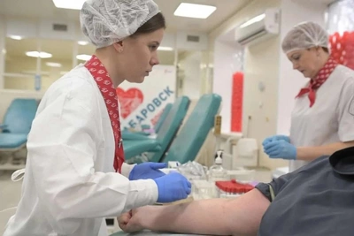 Жители Хабаровского края сдали 66 литров крови в Национальный день донора