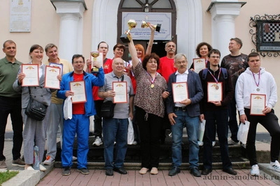 Победители шахматного турнира среди госслужащих