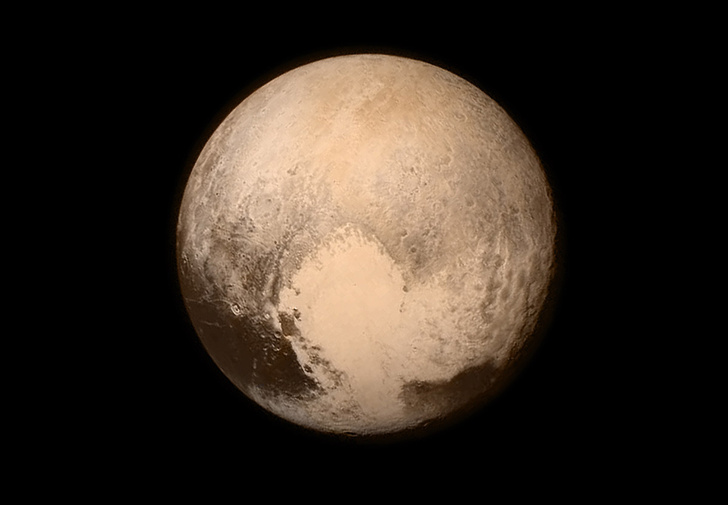 Фото №1 - Открытия New Horizons: ледяная гора на Плутоне и «Мордор» на Хароне