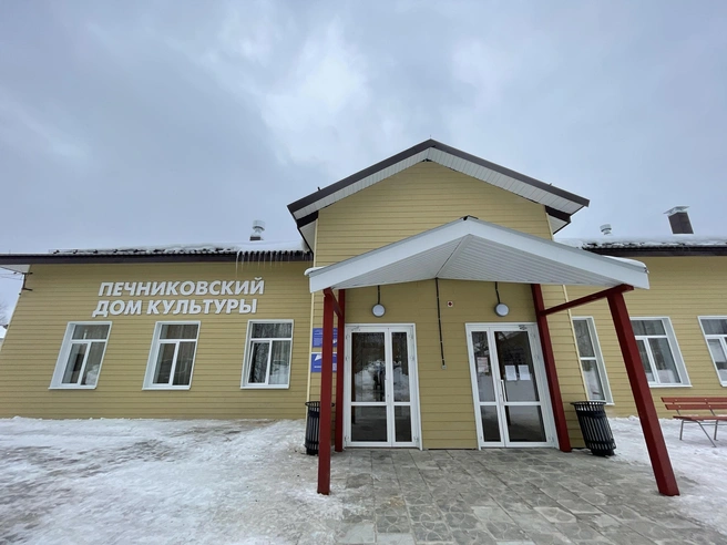 Печниковский сельский дом культуры, построенный по президентскому нацпроекту | Источник: Александр Цыбульский / Vk.com