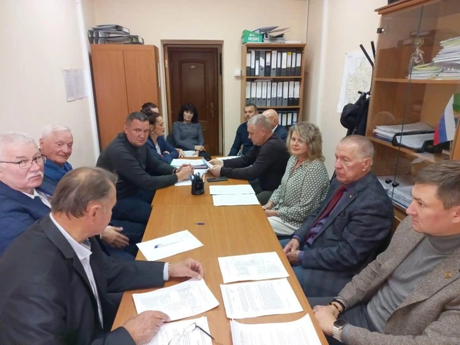 Благоустройство обсудили на встрече представителей Общественной палаты, куда входит и экс-мэр автограда Николай Ренц | Источник: Дума Тольятти 