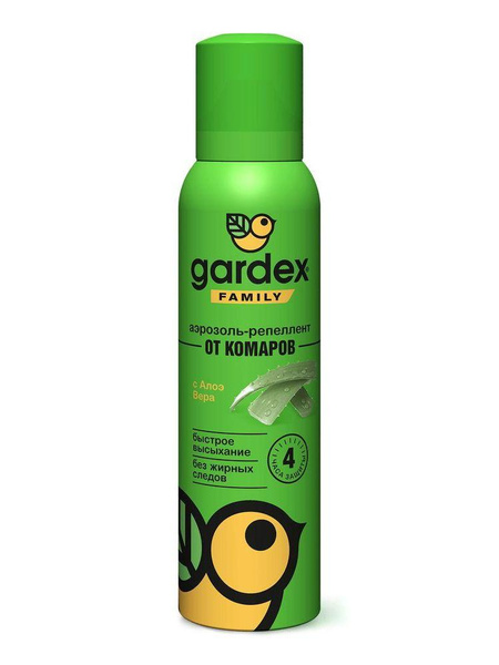 Аэрозоль от комаров, Gardex