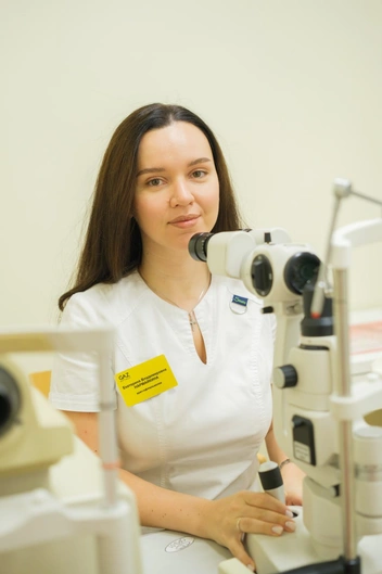 Екатерина Нармайкина, врач-офтальмолог, ортокератолог, специалист по контролю миопии | Источник: сеть городских центров коррекции зрения «GAZ оптика»