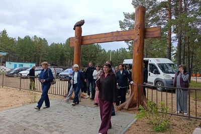 «Лукоморье» из соснового сруба открылось в Забайкалье