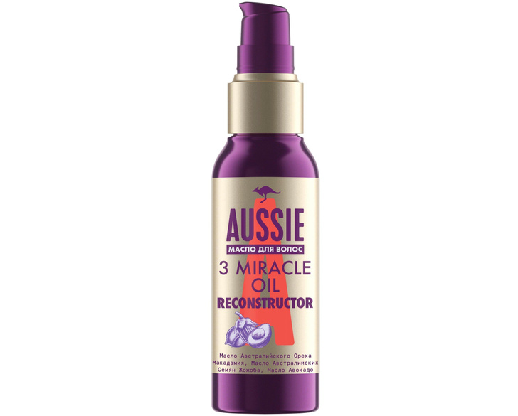 Aussie 3 Miracle Масло для восстановления поврежденных волос