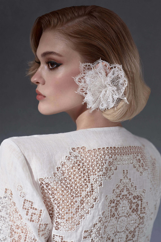 Монохром и эпоха 40-х: Ulyana Sergeenko Haute Couture 2021
