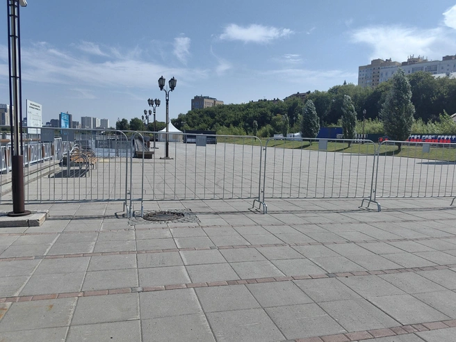 Власти закрыли участки, где вода пока не дошла, — это превентивные меры | Источник: Павел Красоткин / 72.RU
