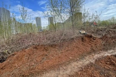 Криминалисты изучают скелеты, найденные на стройке в Уфе